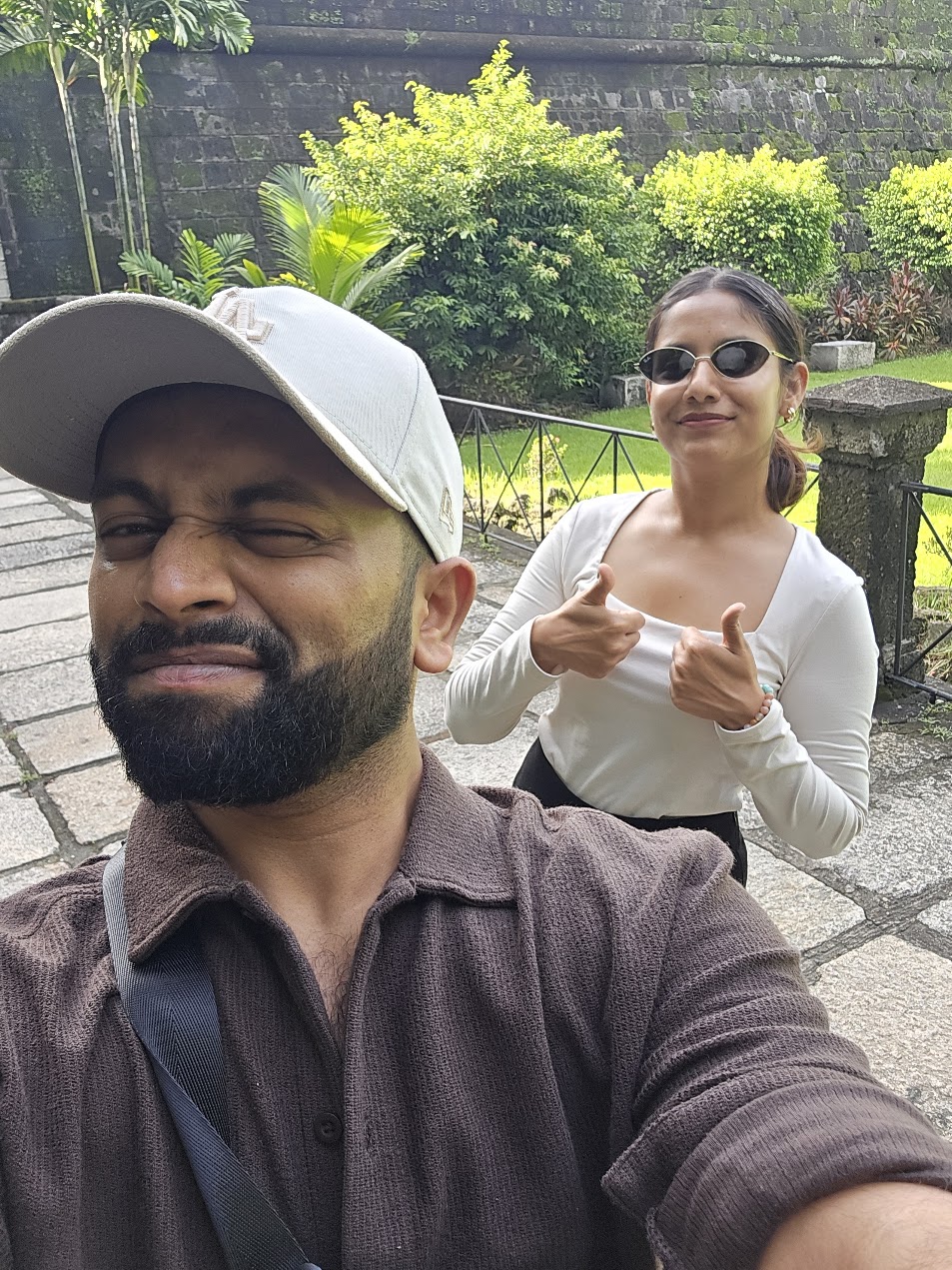 Our first international trip together in Manila, Philippines.